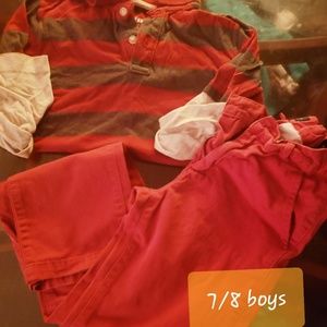 Polo and bootcut chino